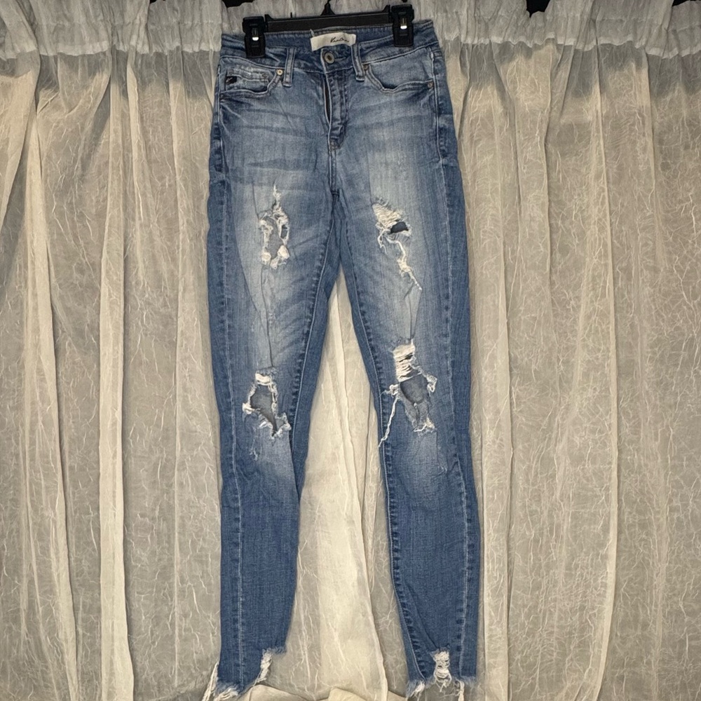 Women’s KanCan Florence Mid Rise Super Skinny Jeans